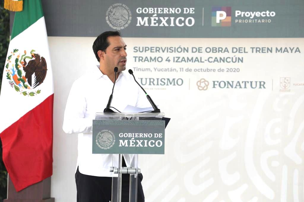 Necesitamos de su apoyo para sacar adelante a los yucatecos: Vila Dosal a AMLO